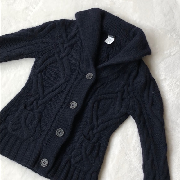 J. Crew Sweaters - J Crew hand-knit cable knit cardigan